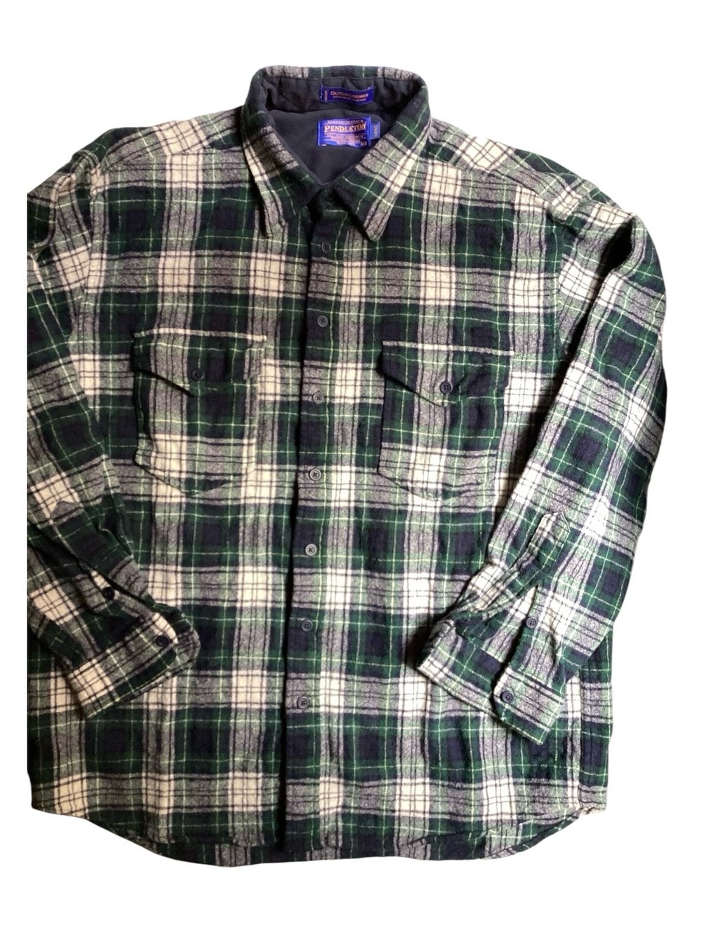 Pendleton Outdoorsman Virgin Wool Plaid Shirt